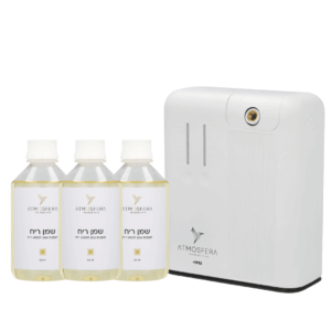 A200 | מפיץ ריח חשמלי + 3 תמציות שמן